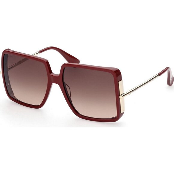 MAX MARA MM0003-66F-58 Sunglasses Size 58mm 135mm 16 red shiny SUNGLASSES NEW